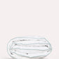 Classic Percale - Core Bedding Set - White with Jade Green Piped Edge