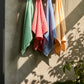Gingham Cotton Tea Towel 6 pcs - Red - Ocoza