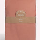 Classic Percale - Core Bedding Set - Peach with White Piped Edge