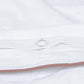Classic Percale - Core Bedding Set - White with Peach Piped Edge
