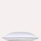 Classic Percale - Duvet Cover Set - White with Anthracite Piped Edge