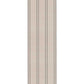 Striped Runner - Beige & Blue
