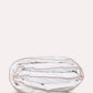Classic Percale - Core Bedding Set - White with Peach Piped Edge
