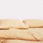 Classic Percale Pillowcase 2pcs - Creme Brule