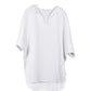 Cocoon Cotton Poncho-White