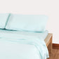 Lavish Sateen Duvet Cover - Mint