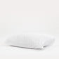 Sateen Stripe Flat Sheet Set - White