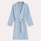 Muslin Cotton Bathrobe - Lavender Blue - Ocoza