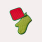 Christmas Tree Oven Mitt - White - Ocoza