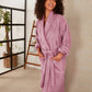 Spa Cotton Bathrobe - Lilac