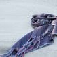 Cotton Meander Peshtemal Towel - Navy Blue