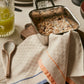 Gingham Cotton Tea Towel 6 pcs - Multicolour - Ocoza