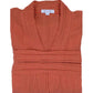 Muslin Cotton Bathrobe - Terracotta