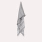 Recycled Cotton Peshtemal Towel - Grey