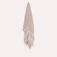 Recycled Cotton Peshtemal Towel - Beige