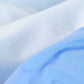 Reversible Percale Duvet Cover - Blue & Baby Blue