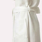 Muslin Cotton Bathrobe - White