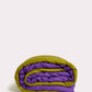 Reversible Percale Duvet Cover - Purple & Green