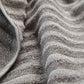 Cotton Ribbed Towel Set - Dark Grey (2 Towels)