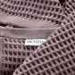 Cotton Waffle Towel - Dark Purple (2 Towels)