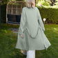 Muslin Cotton Bathrobe - Sage Green
